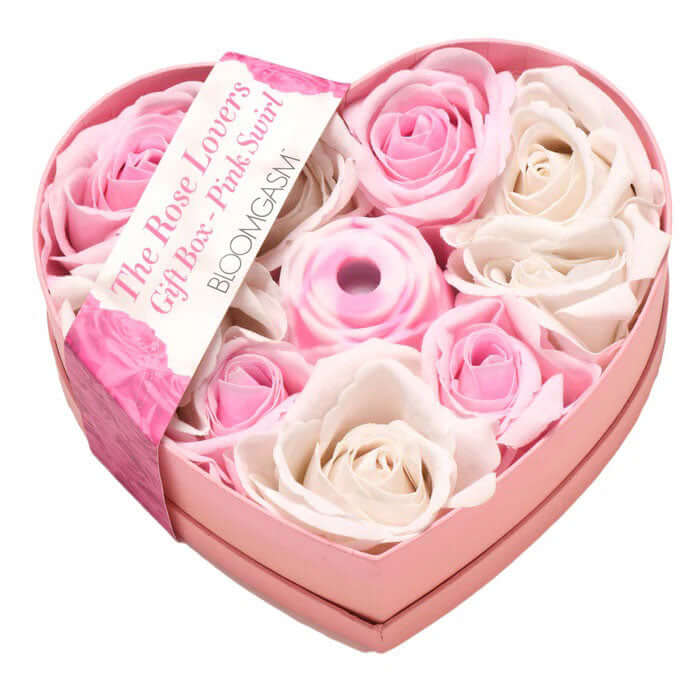 Bl the Rose Lovers Gift Box - Pink Swirl-0