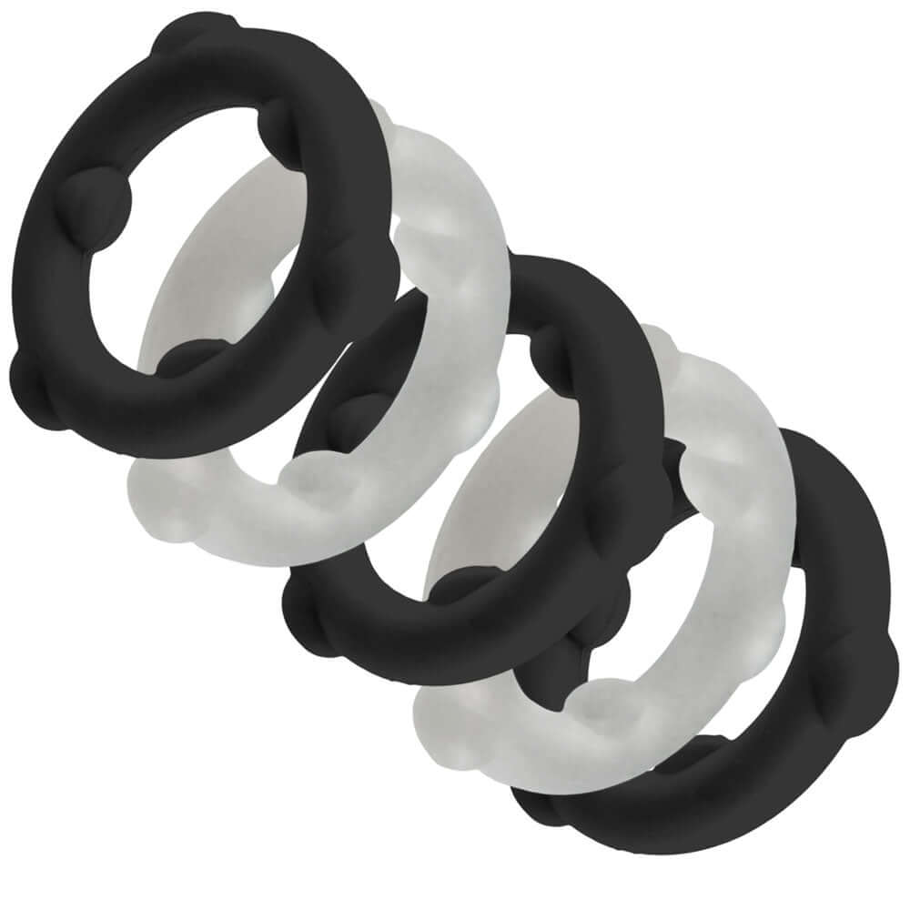 Gearheads 5 Pack Spinner Rings - Black Vapor-1