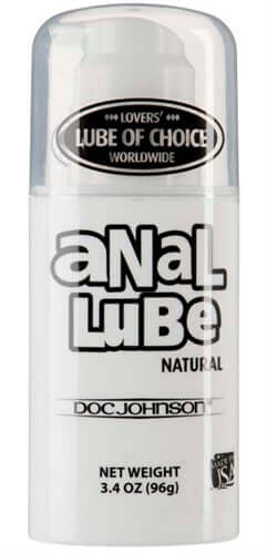 Anal Lube - Natural Lubricant - 3.4 Oz. Bulk-0