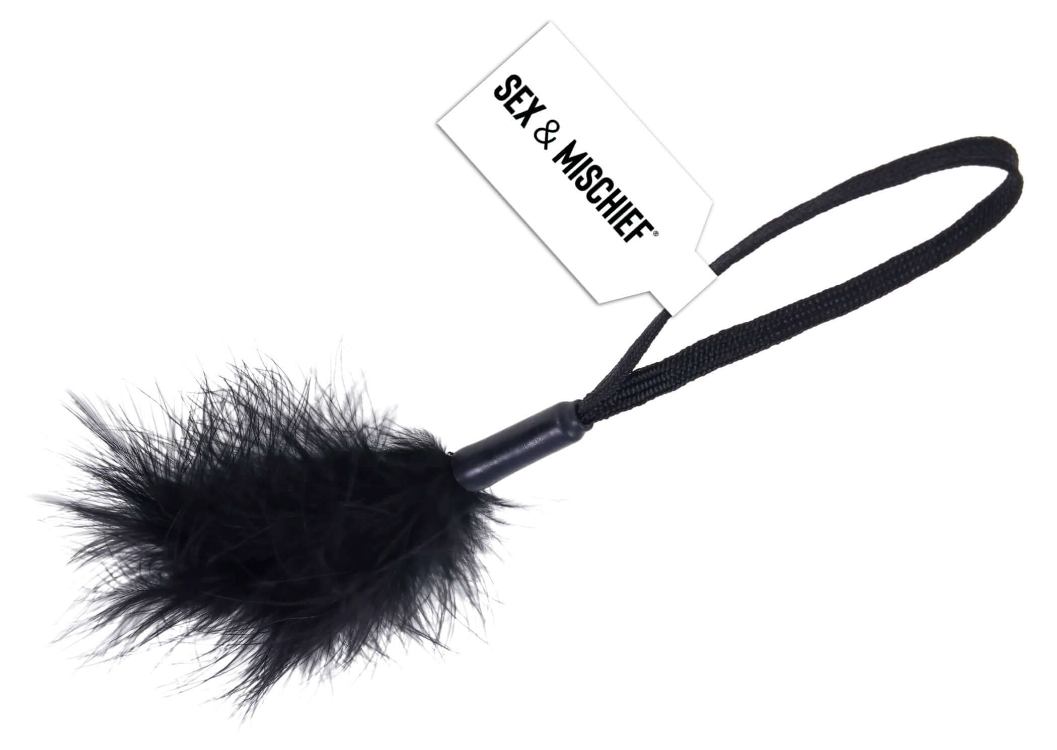 Black Wrist Feather Tickler-0