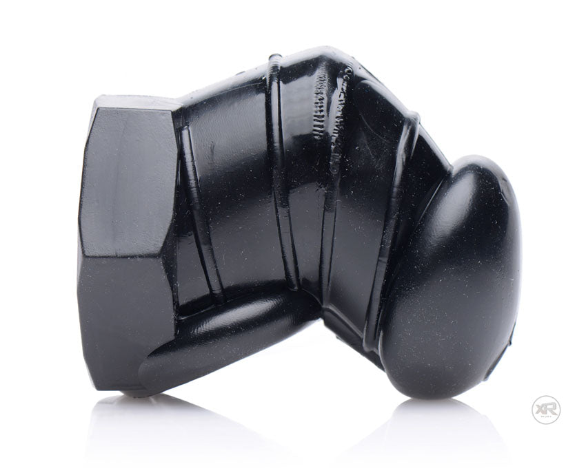 Master Series Detained - Black Restrictive Chastity Cage-1