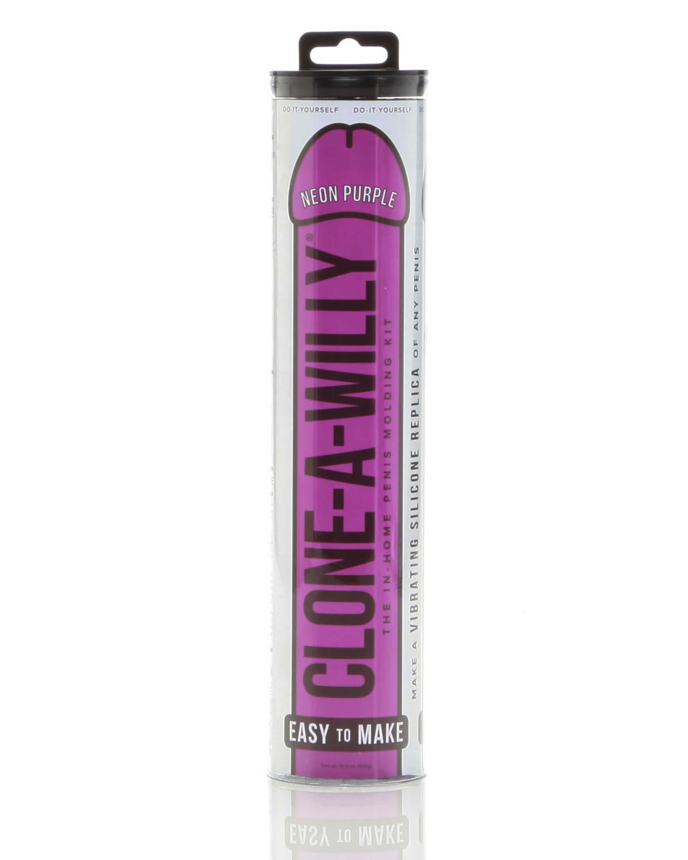 Clone-a-Willy Kit - Neon Purple-0