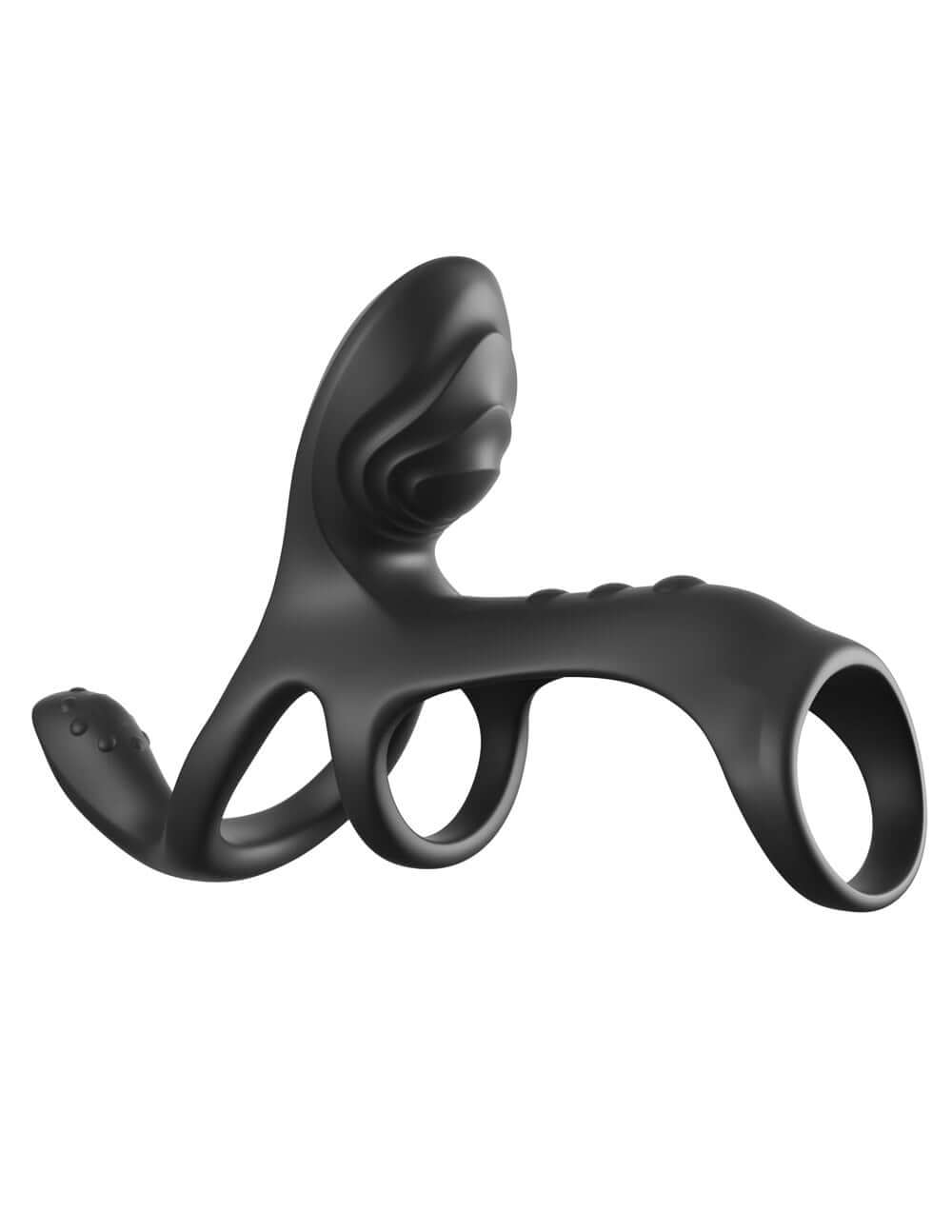 Fantasy C-Ringz Ultimate Couples Cage Max - Black-1