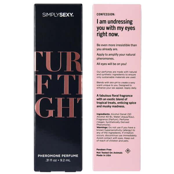 Simply Sexy Turn Off the Lights - Pheromone Perfume - .31oz | 9.2ml-0