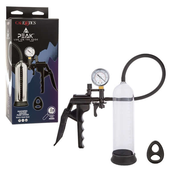 Peak Magnified Gauged Pump System - Black-1