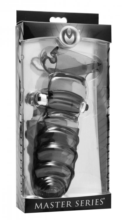 Master Series Bang Bang G-Spot Vibrating Finger Glove-0