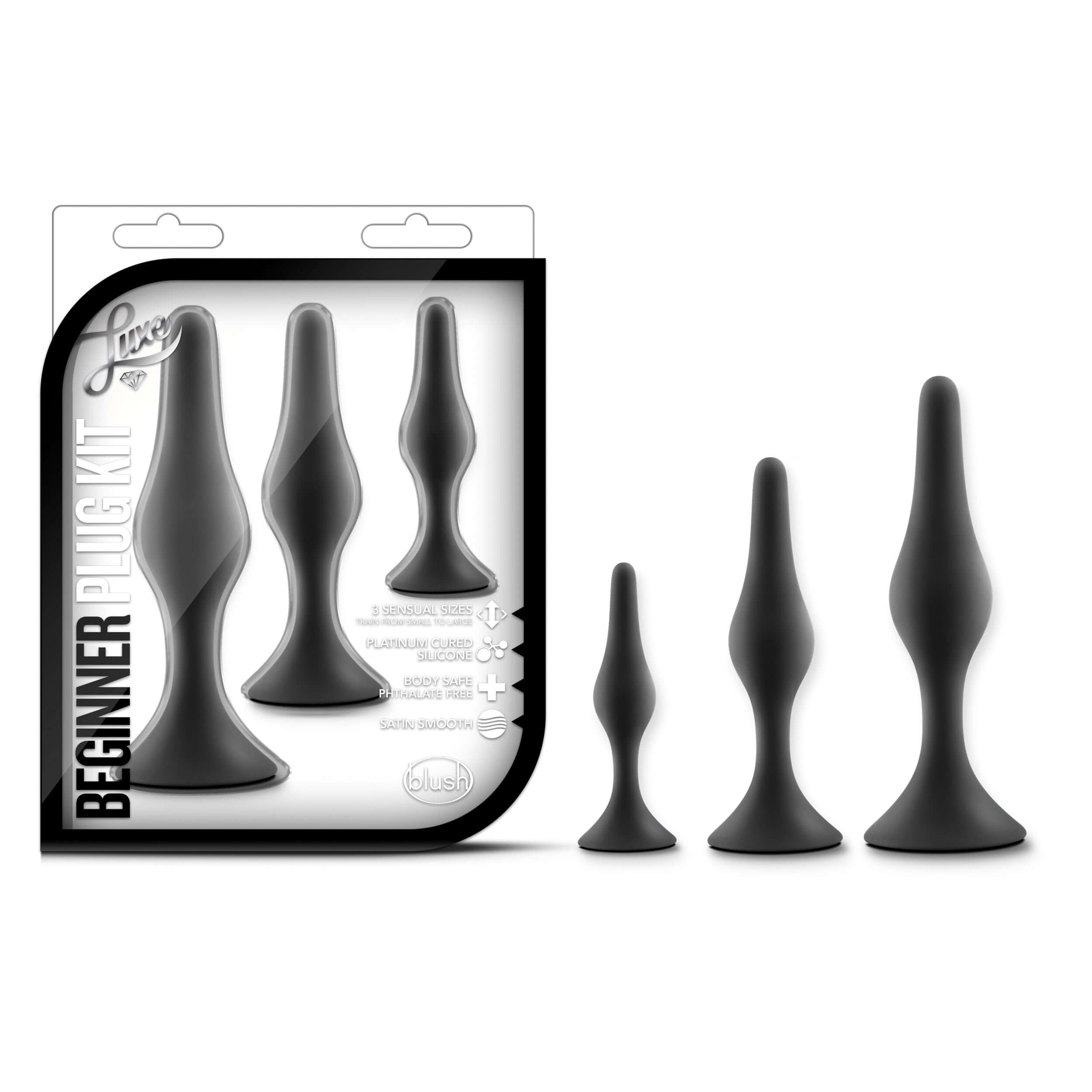 Luxe - Beginner Plug Kit - Black-2