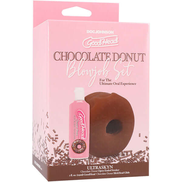 Goodhead - Chocolate Donut Blowjob Set-0