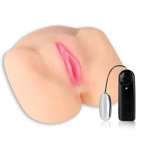 Vibrating Spread Eagle Pussy and Ass-0