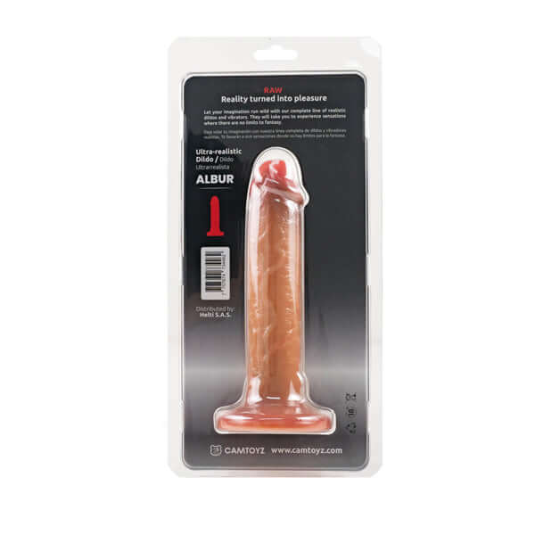 Raw Dildo Ultra Realistic Albur - Brown-0