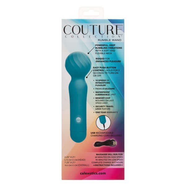 Couture Collection Rumble Wand - Blue-0