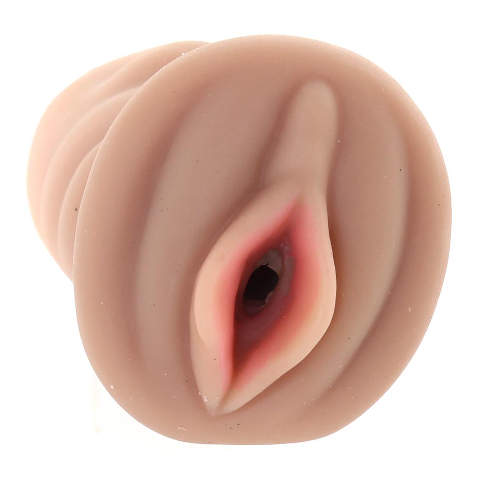 Star Stroker Mia Khalifa Pussy Stroker Brown - realistic molded design for lifelike intimate experience