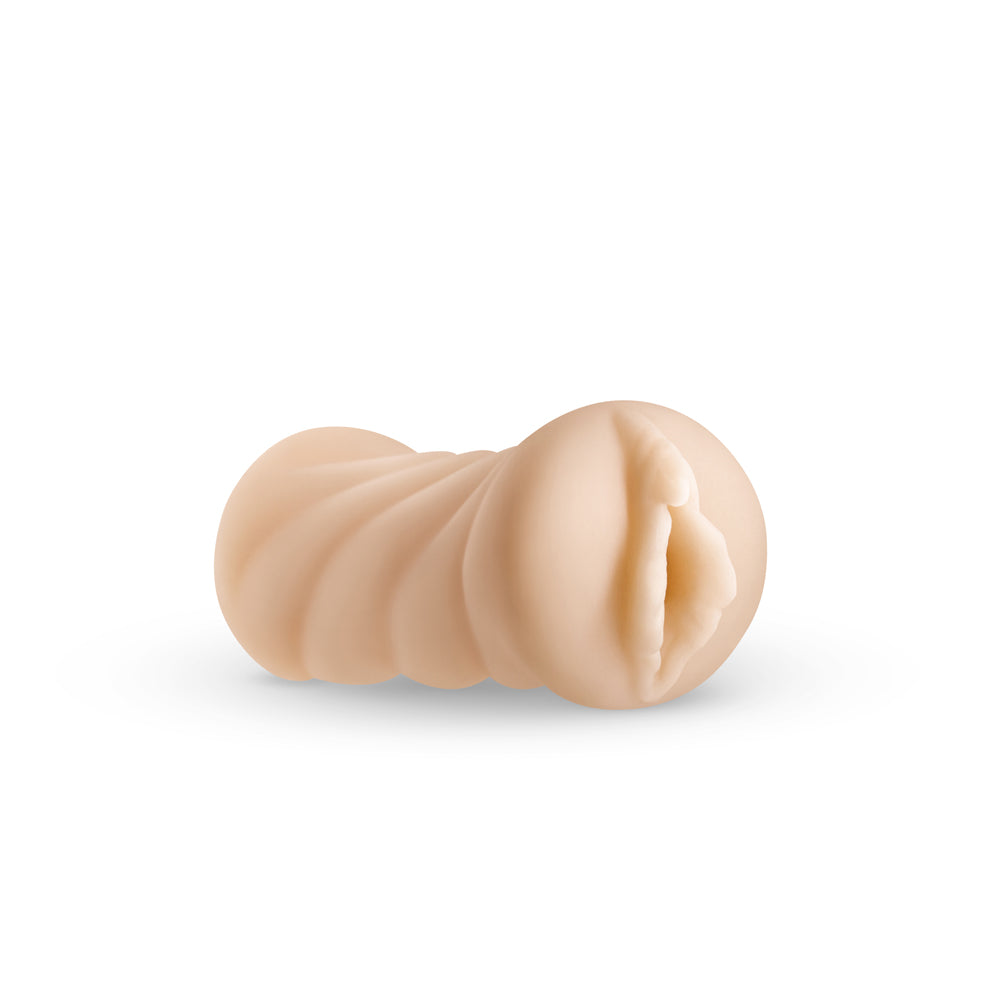 Hustler's Barely Legal Bianca Stroker White realistic masturbator with textured shaft for enhanced pleasure.