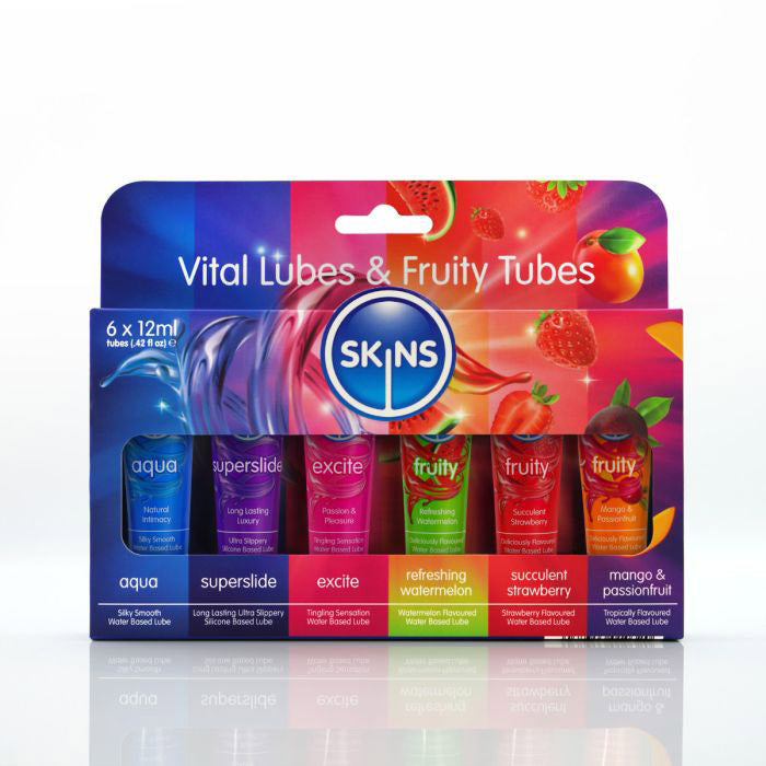 Skins 12ml Sampler Tubes - Vital and Fruity 6pk-0
