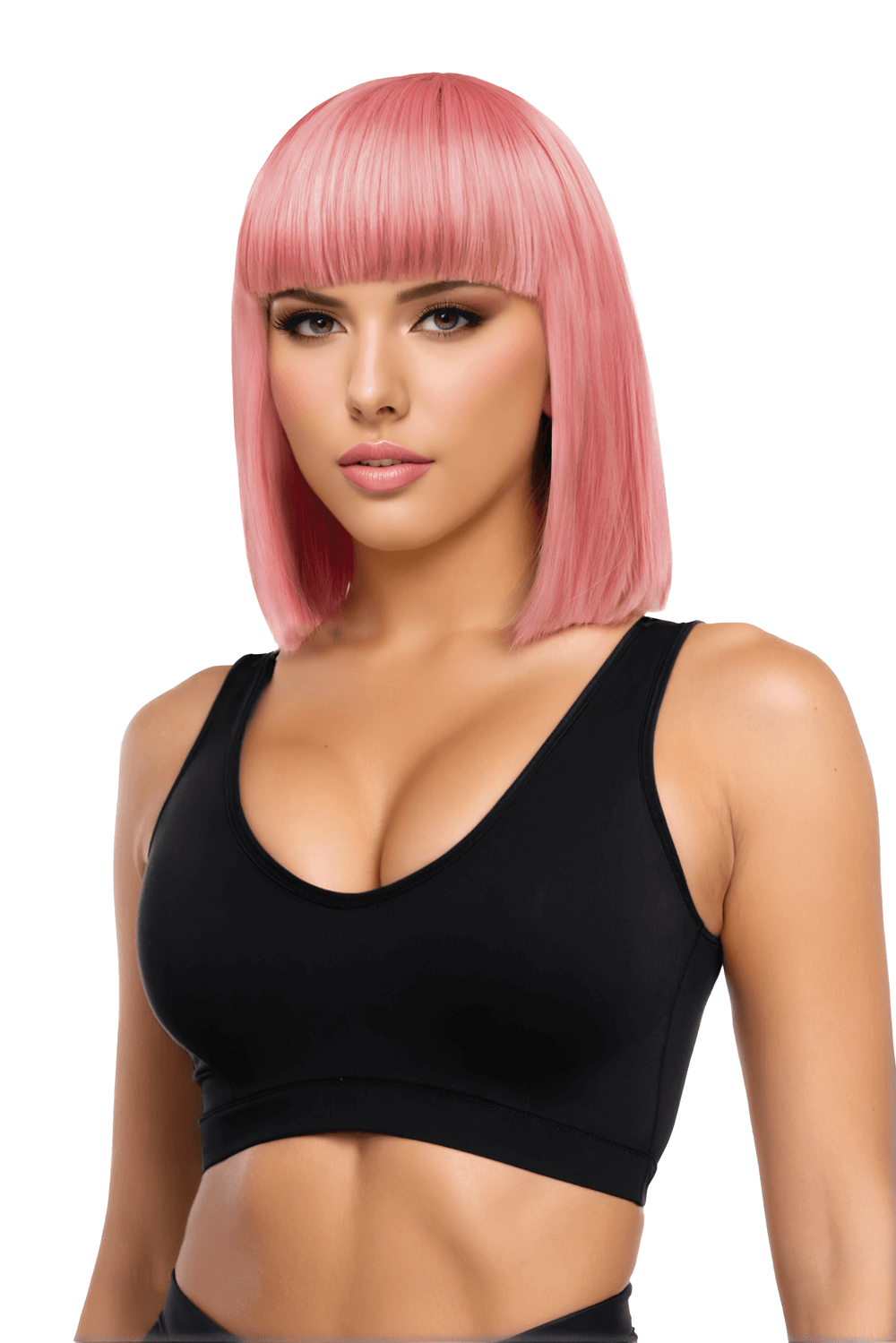 Kristen Premium Stylable Wig - Pink-1