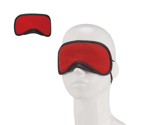 Peek-a-Boo Love Mask - Red-0