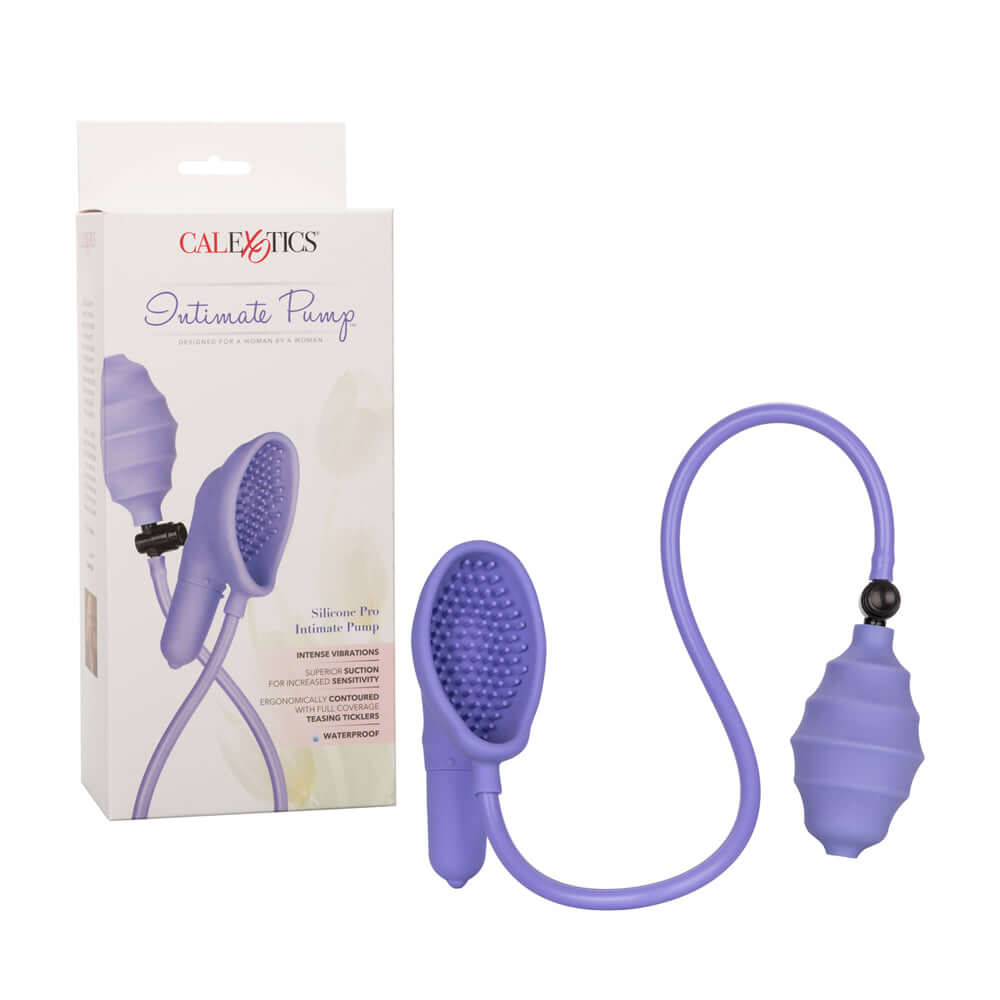 Intimate Pump Silicone Pro Intimate Pump with soft silicone scoop and flexible cup for enhanced stimulation.