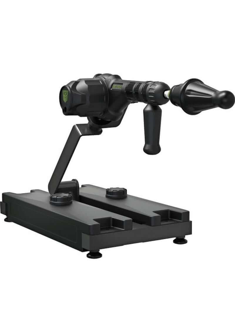 Fort Troff Gunner 3-in-1 Machine with Remote Control Black shown in a sleek design for powerful performance and versatility.