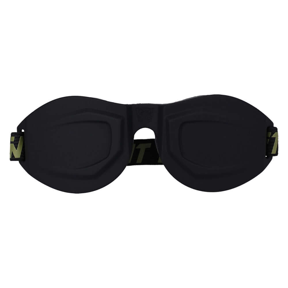 Fort Troff Black Ops Blink Black blindfold featuring a cupped design and adjustable strap for ultimate comfort.