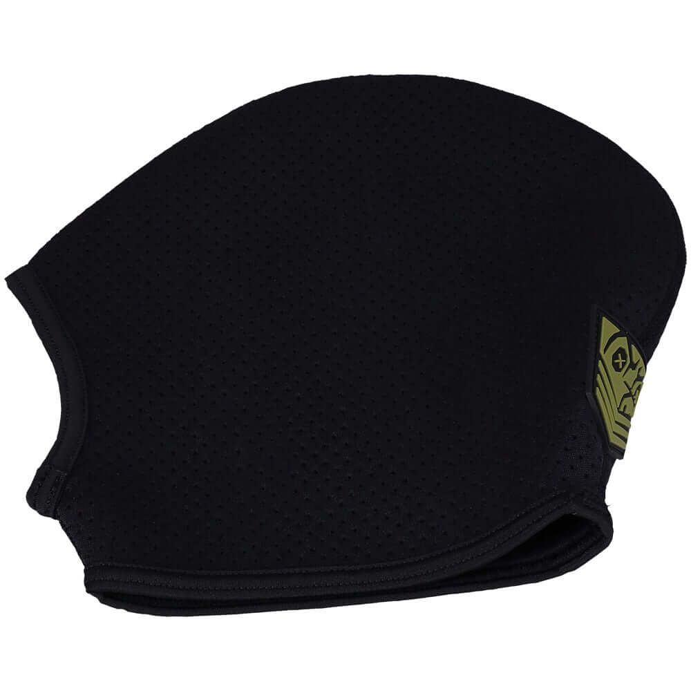 Fort Troff Black Ops Hood Large Black, perforated neoprene material, tactical-inspired head covering.