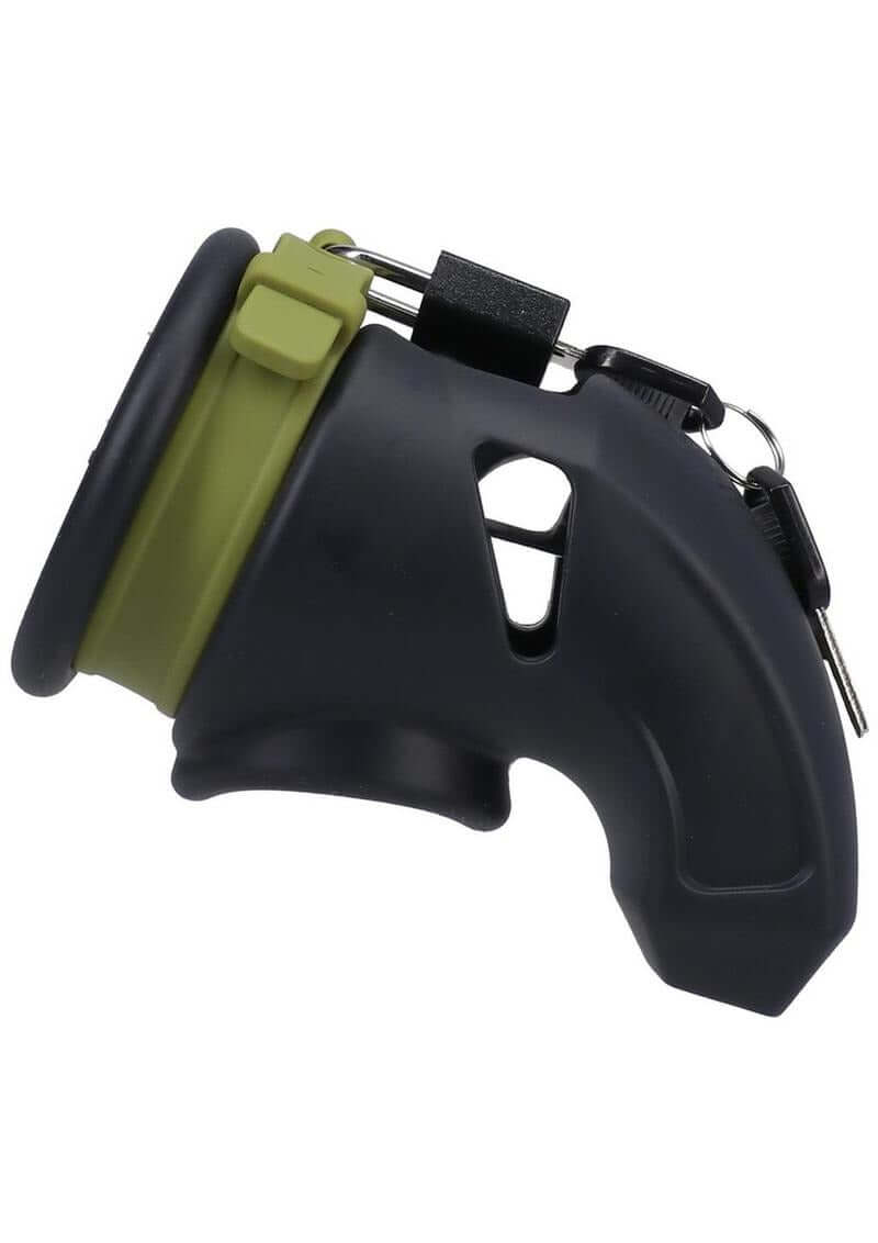 Fort Troff Silicone CUMfort Cage Black, innovative chastity device for comfort and flexibility, soft body-safe silicone
