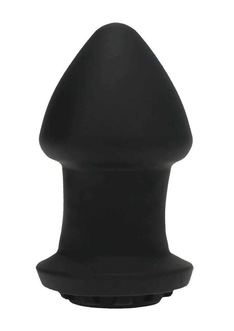 Fort Troff Robo Rimmer Rechargeable Silicone Anal Plug - sleek black silicone design for enhanced stimulation.