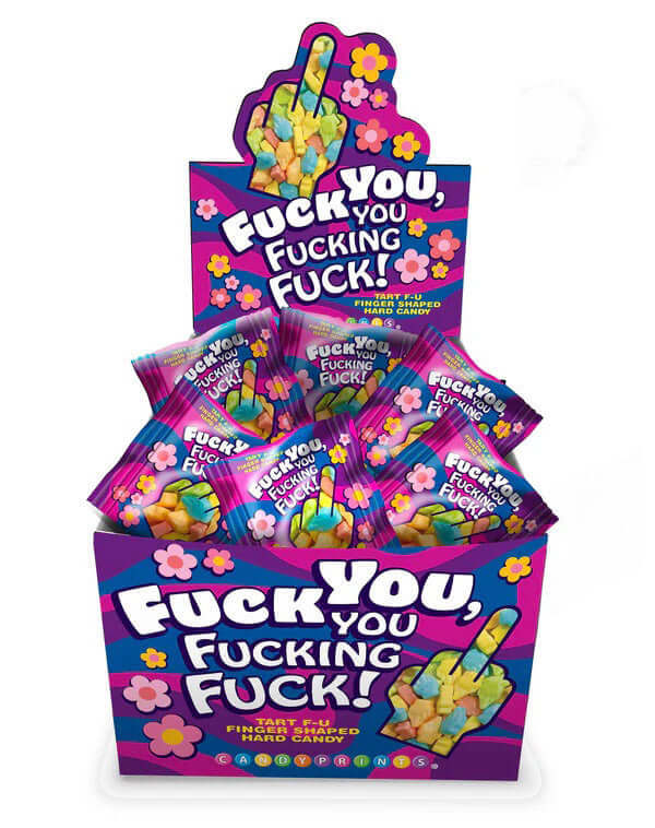 Fuck You, You Fucking Fuck! Candy - Display of 100pcs-0