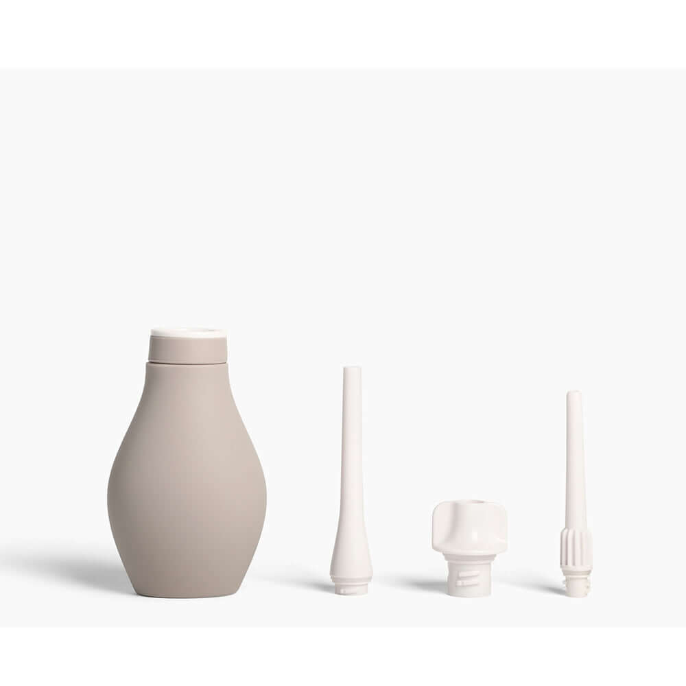 Du Douche Stone Gray premium cleansing system with ergonomic design and multiple nozzles.