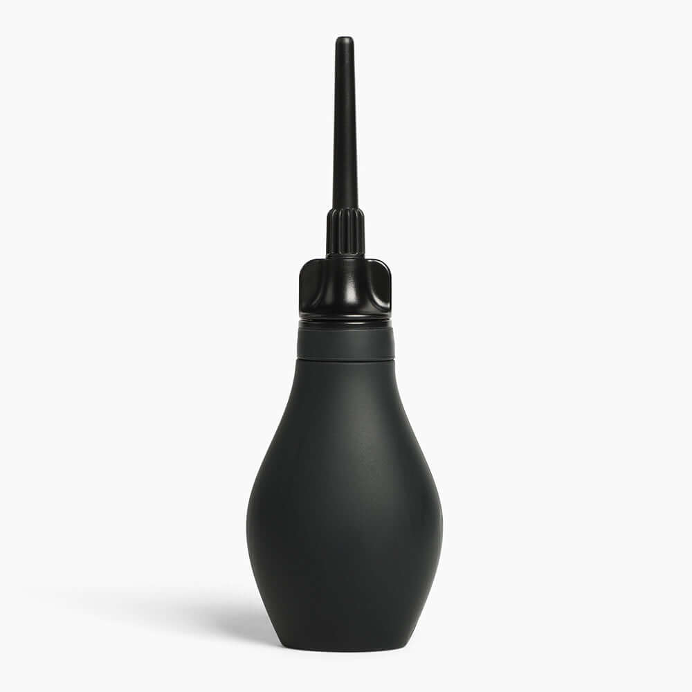 Du Douche Midnight Black premium cleansing bulb with ergonomic design and back-flow prevention technology.