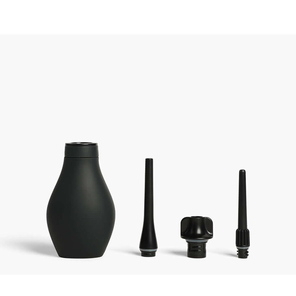 Du Douche Midnight Black premium cleansing system with ergonomic design and multiple nozzles.