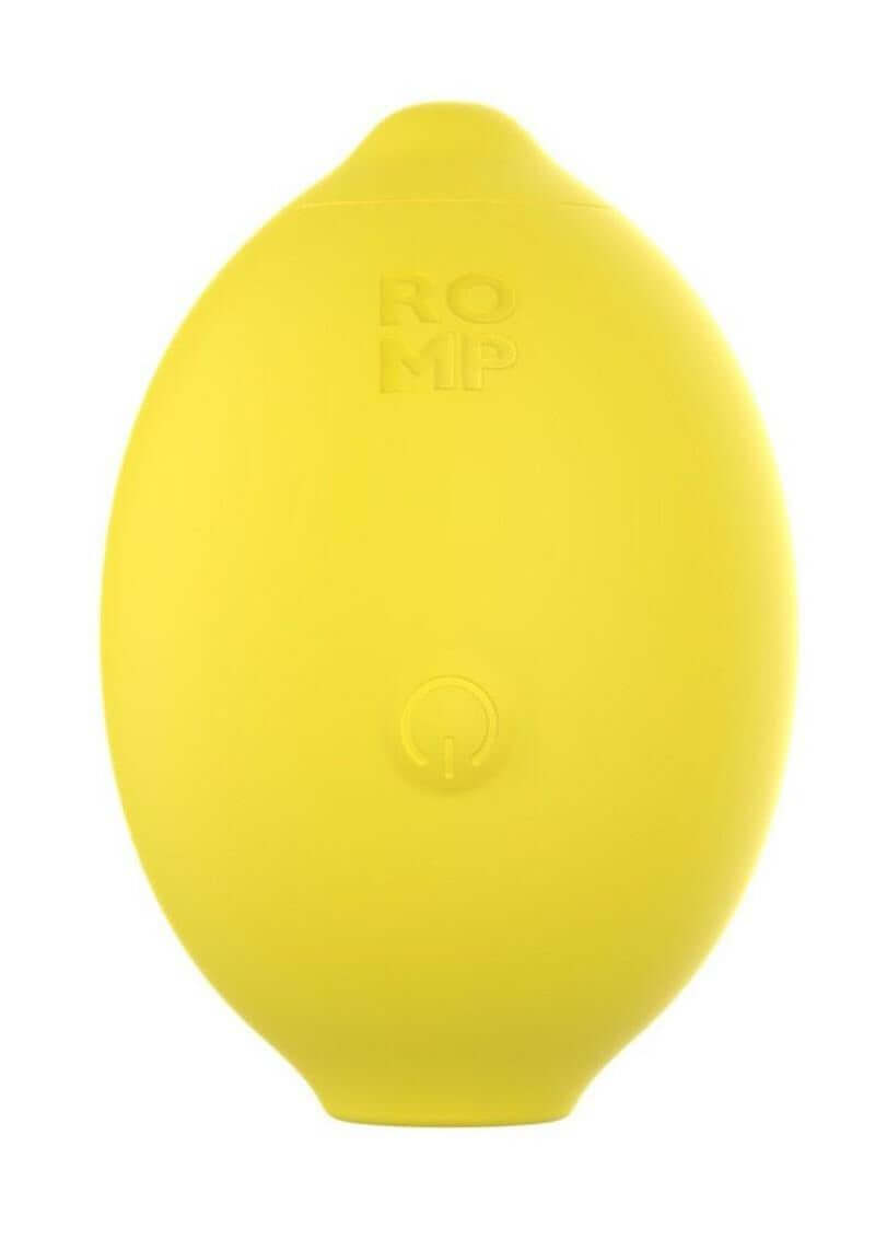 Romp Lemon Crush Air Suction Clitoral Stimulator in a playful lemon-inspired design
