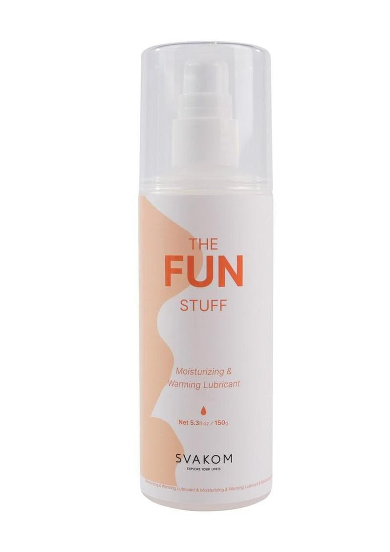 Svakom Moisturizing & Warming Water Based Lubricant 5.3 Oz bottle with pump top