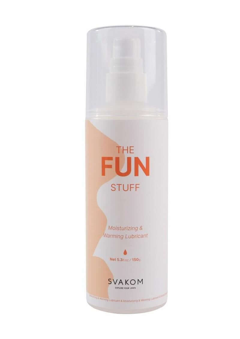 Svakom Moisturizing & Warming Water Based Lubricant 5.3 Oz bottle with pump top