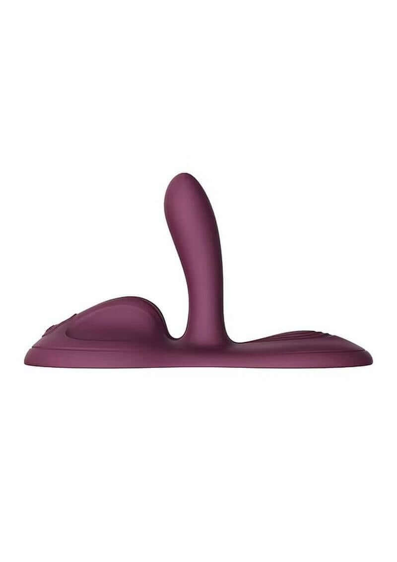 Zalo Flora App Compatible Smart Vibrating Pad Purple, a wearable pleasure device with multi-motor technology.