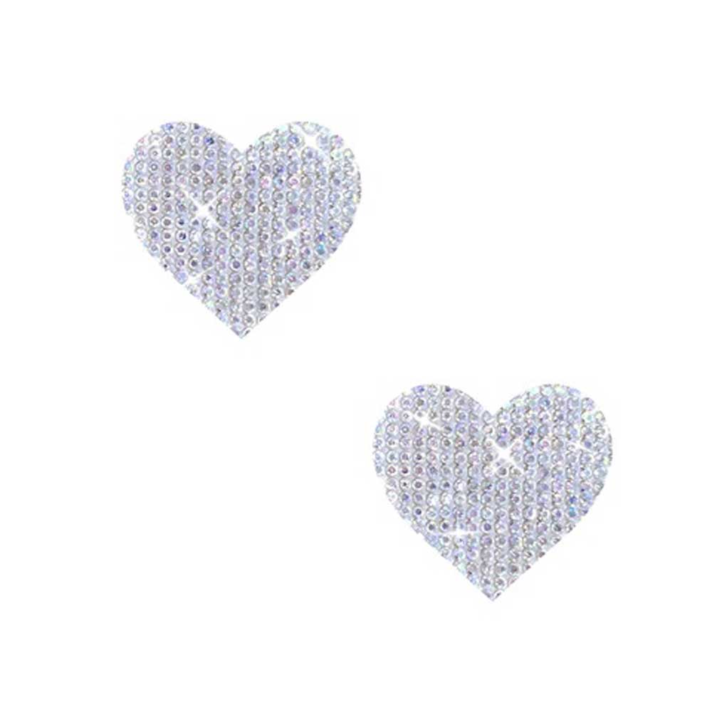 Razzle Dazzle Crystal Jewel Sparkle I Heart U Body Stickers 6 Pk-0