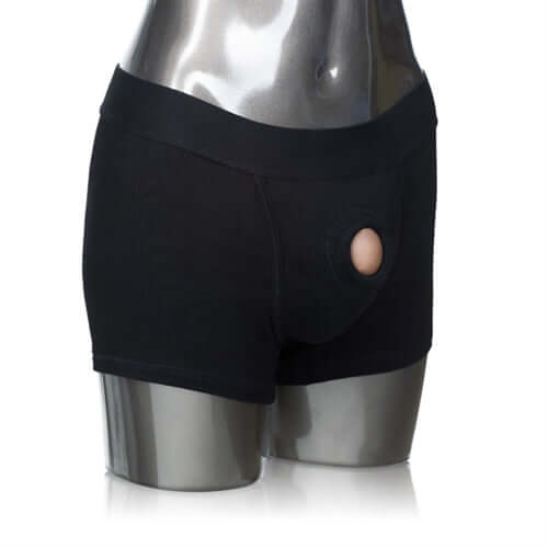 Packer Gear Boxer Brief Harness - Extra Small/small - Black-0