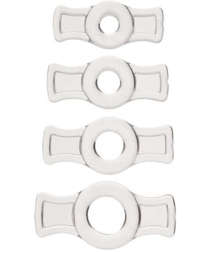 Titanmen Tools Cock Ring Set - Clear-0