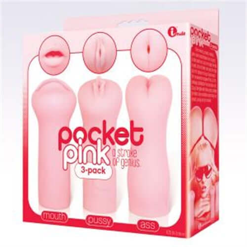 Pocket Pink - 3 Pack-0