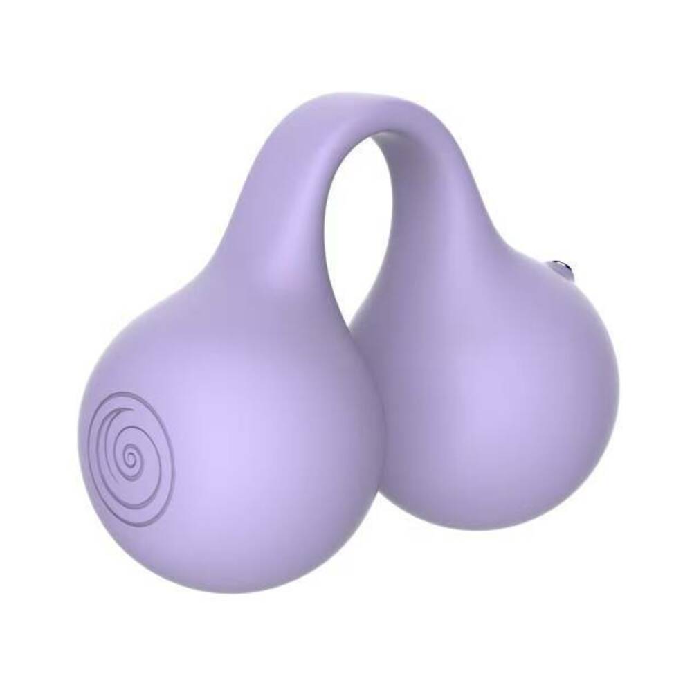 Svibe Snail Twinn Finger Vibrator Lilac app-enabled in a sleek, ergonomic design for enhanced pleasure.