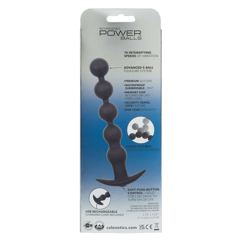 Rechargeable Power Balls - Black-0