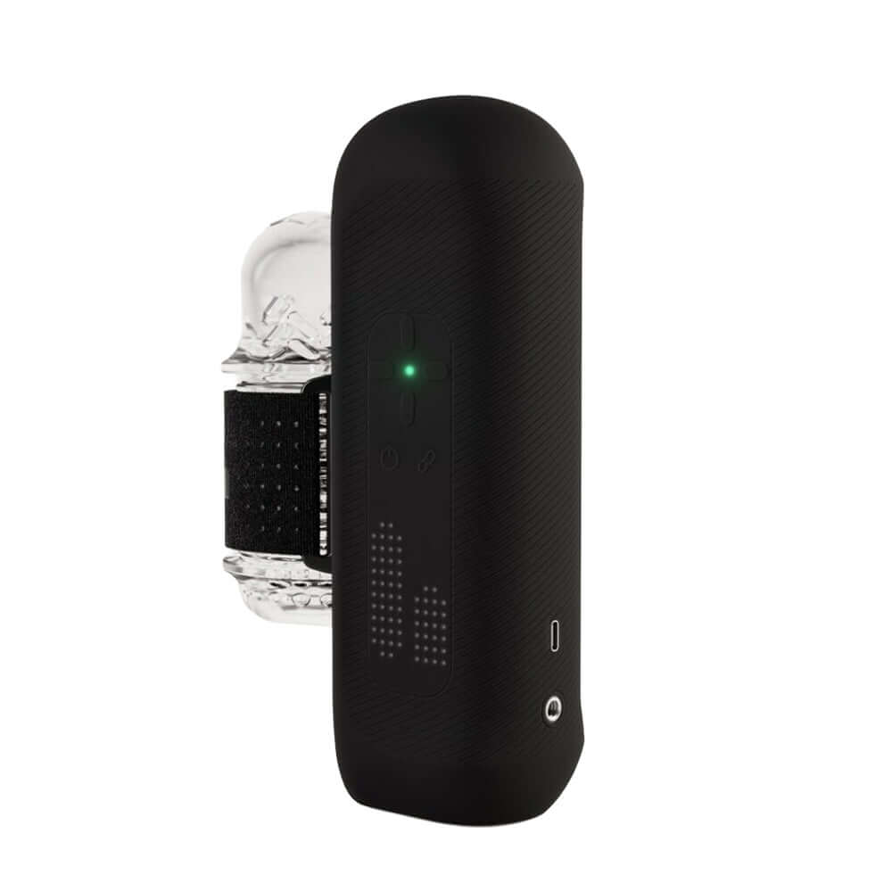 The Handy 2 Pro Smart Personal Massager in sleek black design, featuring responsive controls and advanced technology.