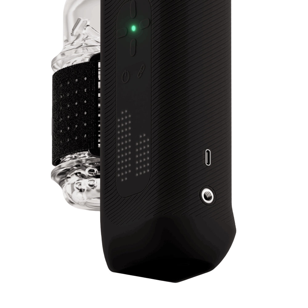 The Handy 2 Pro Smart Personal Massager close-up showing control panel and sleek design features.