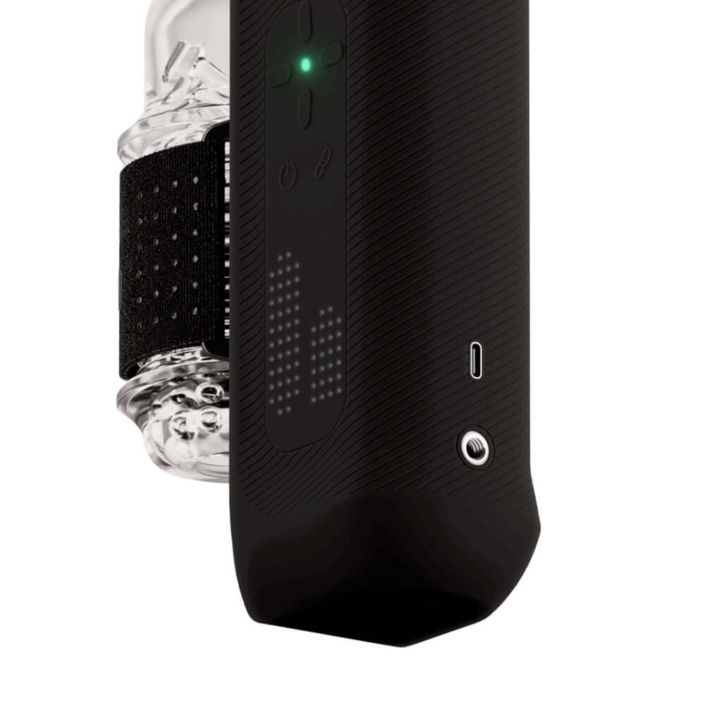 The Handy 2 Pro Smart Personal Massager close-up showing control panel and sleek design features.