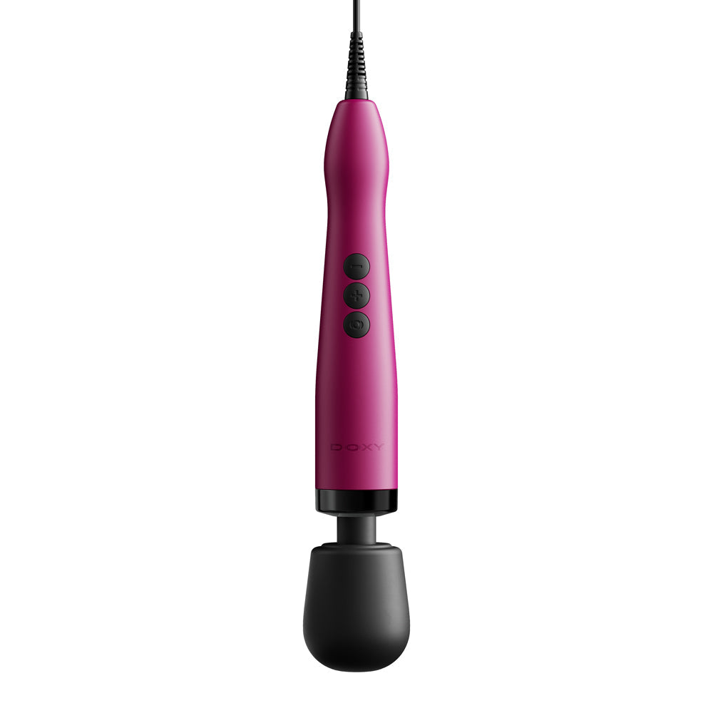 Doxy Original Wand Massager Pink - a powerful plug-in massager with a sleek design and easy-to-use controls.
