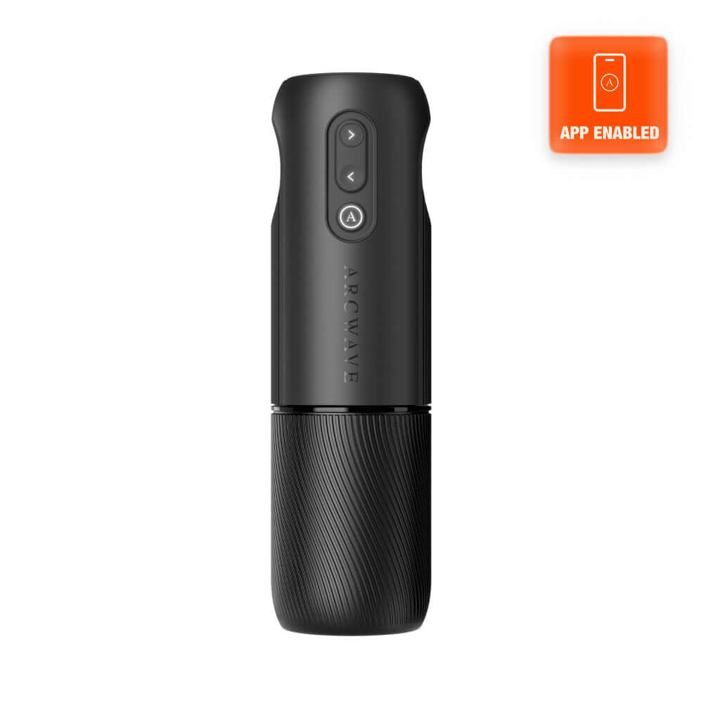 Arcwave Orbit Rotating Stroker with app-enabled functionality and intuitive control buttons.