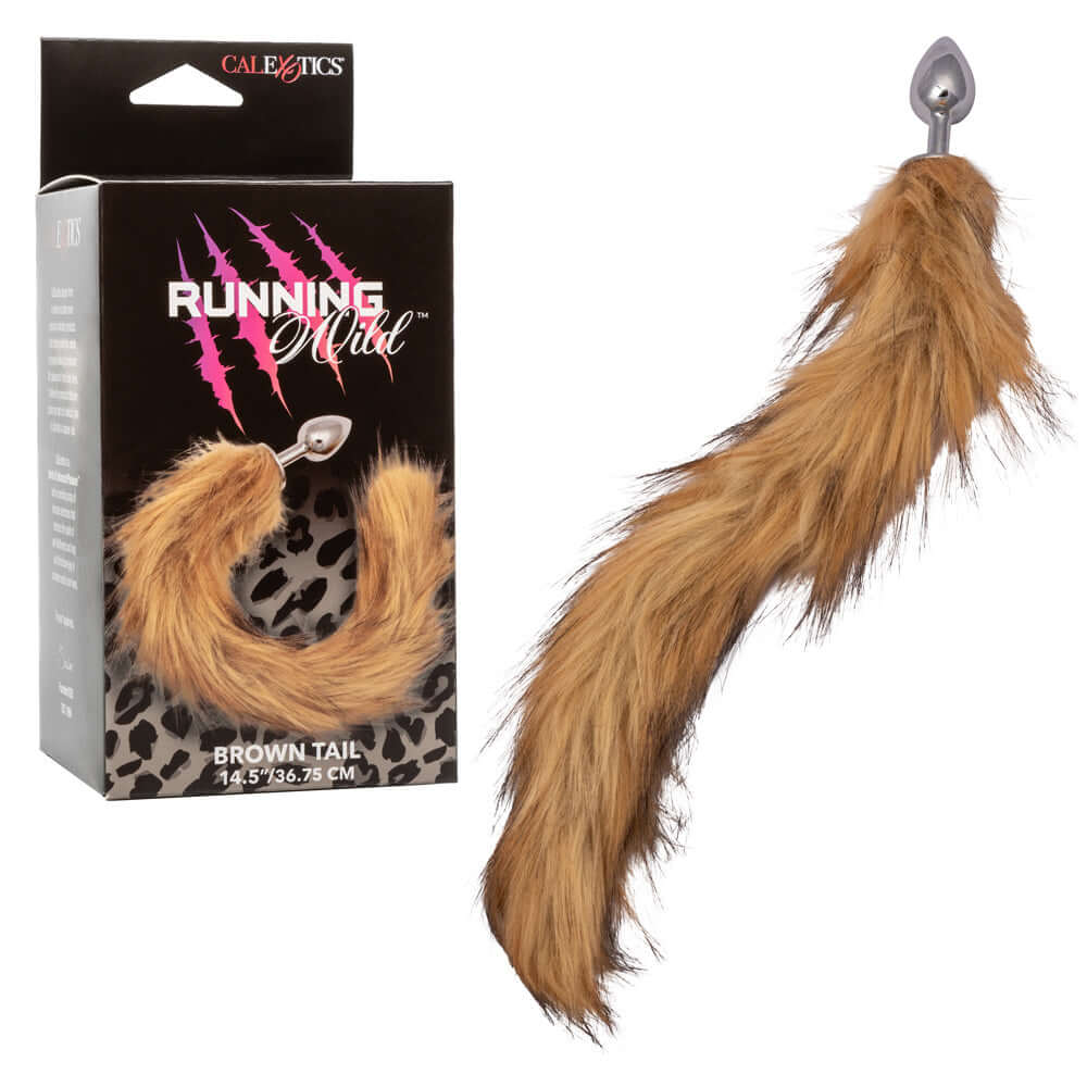 Running Wild Tail - Brown-1