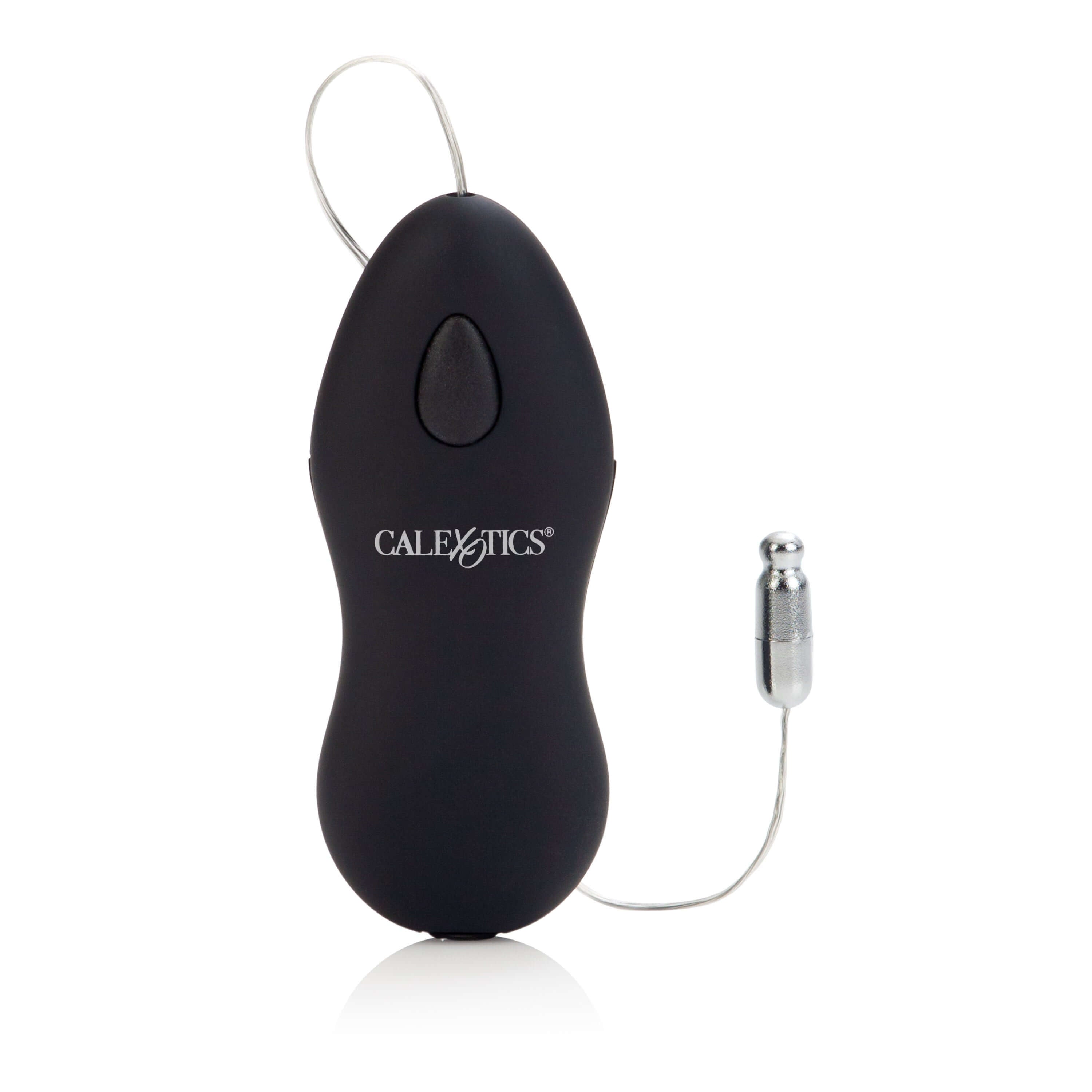 Whisper Micro Heated Bullet Vibrator Black, a compact personal massager with powerful vibration and warmth, designed for discreet use.