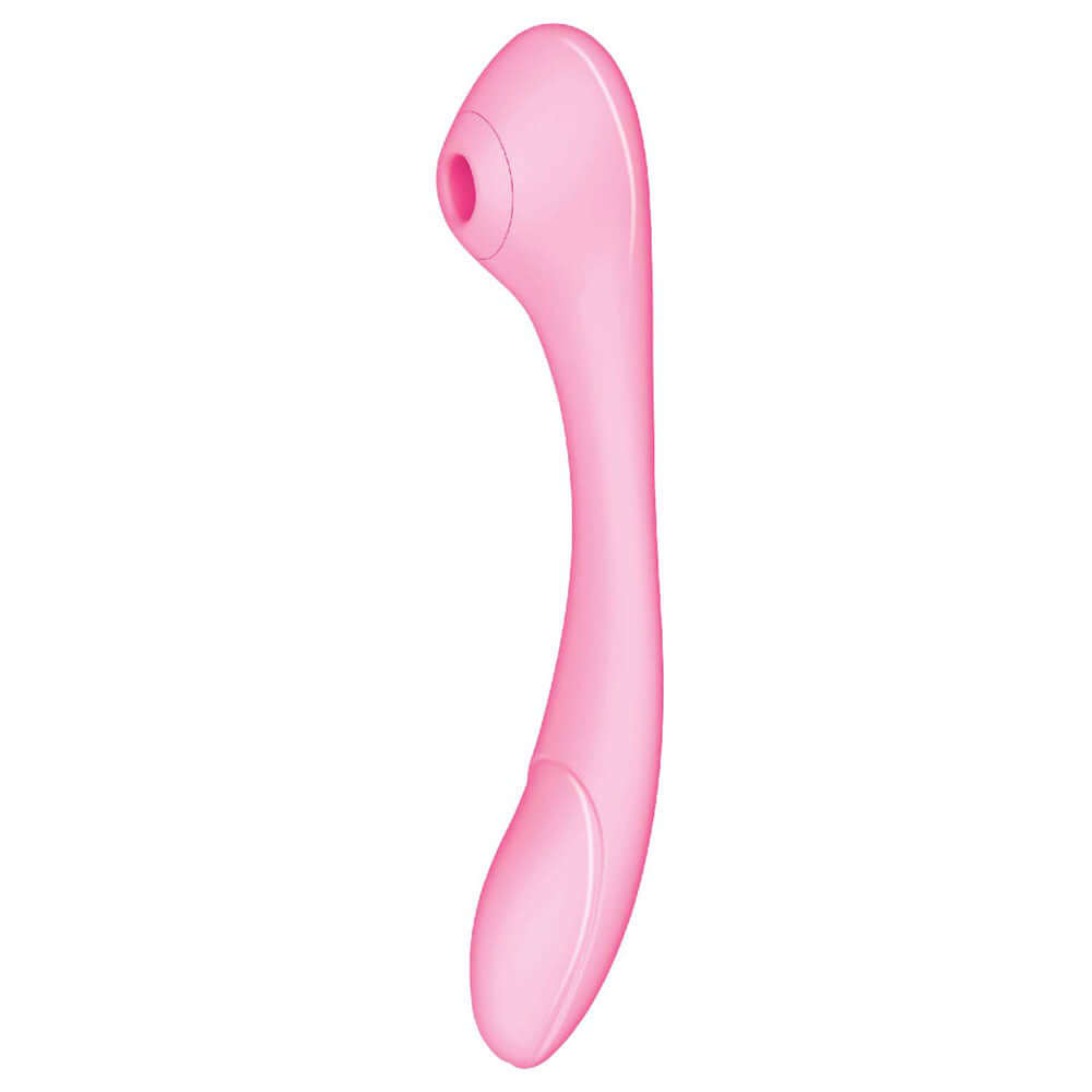 Blaze Bendable Suction Massager in Pink - Flexible and USB-rechargeable.