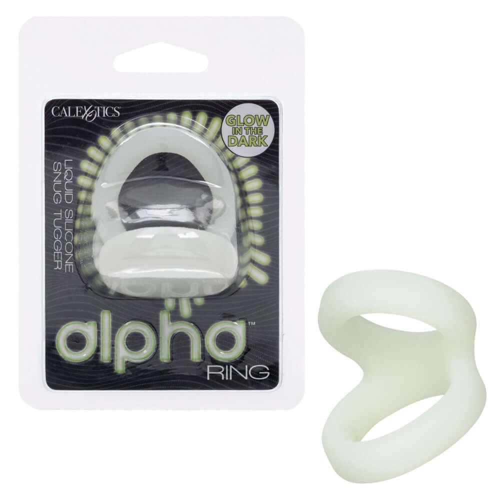 Alpha Liquid Silicone Snug Tugger - Glow-in-the-Dark-1