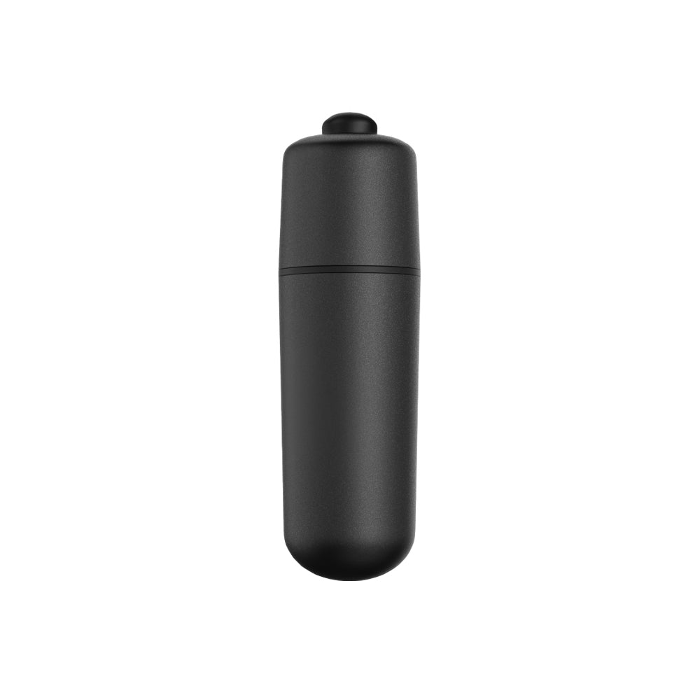 Love To Love Waouhhh Bullet Vibrator Black Onyx in sleek black design, showcasing its compact and discreet style.
